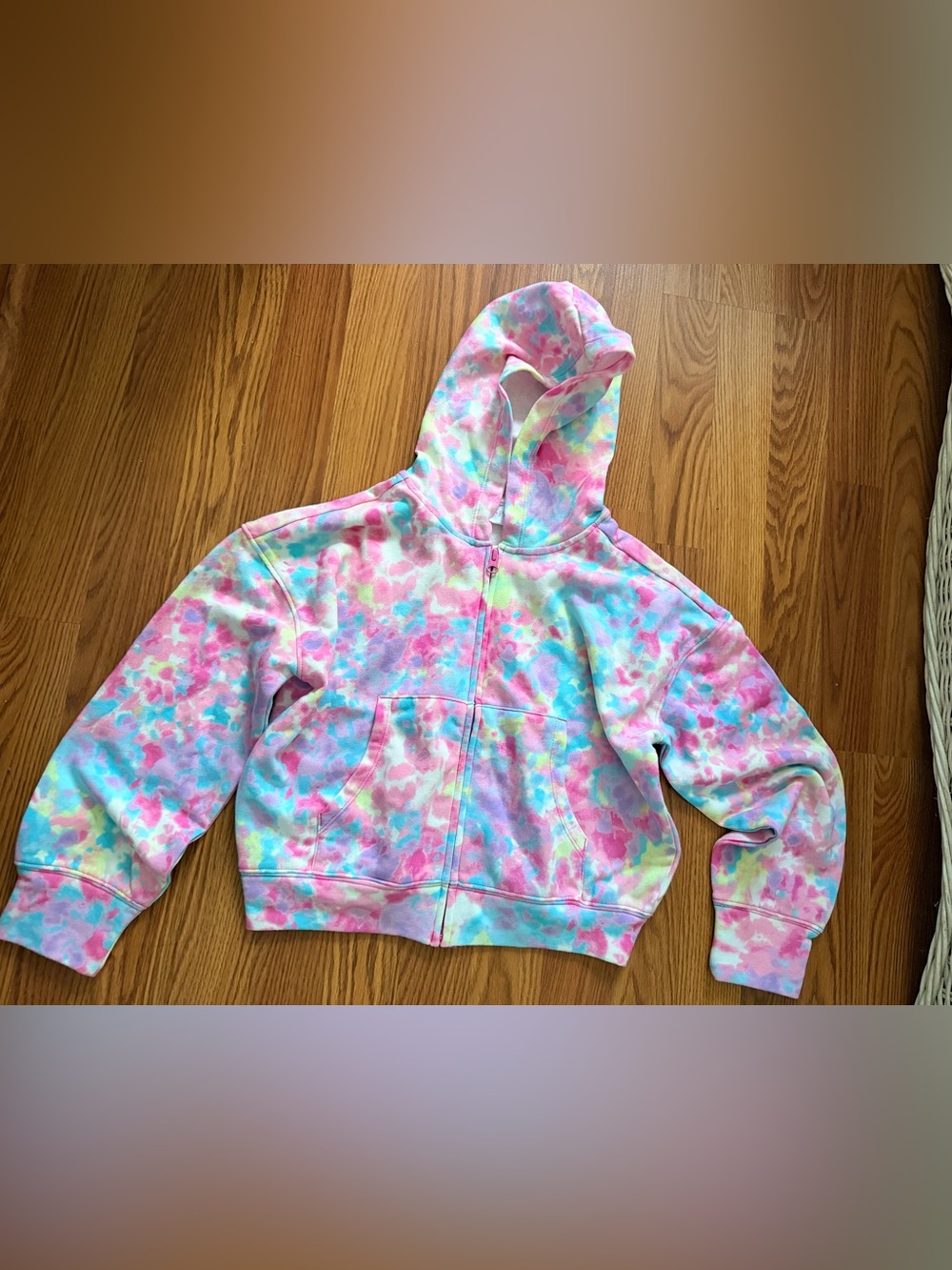 Kids Pastel Tie-Dye Zip-Up Hoodie and sweat set! (2 pieces!) - NWT